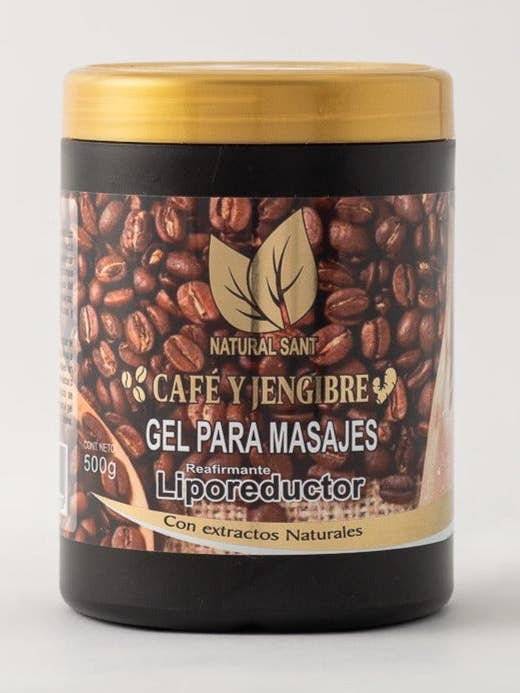 Lipo Gel Fat Burner Coffee & Ginger 17.6 Oz for wholesale by Natural Sant