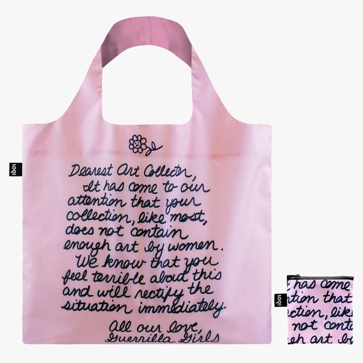 LOQI – wholesale Tote bag – Unisex – GUERRILLA GIRLS Dearest Art Collector Recycled Bag