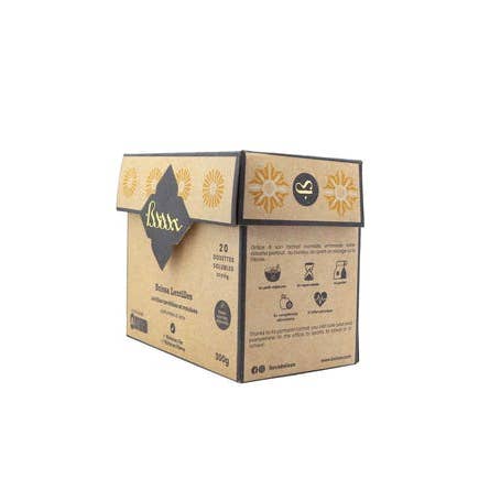 BSISSA – wholesale Protein-/superfoodpulver – Låda med 20 pods Bissa Linser 300g