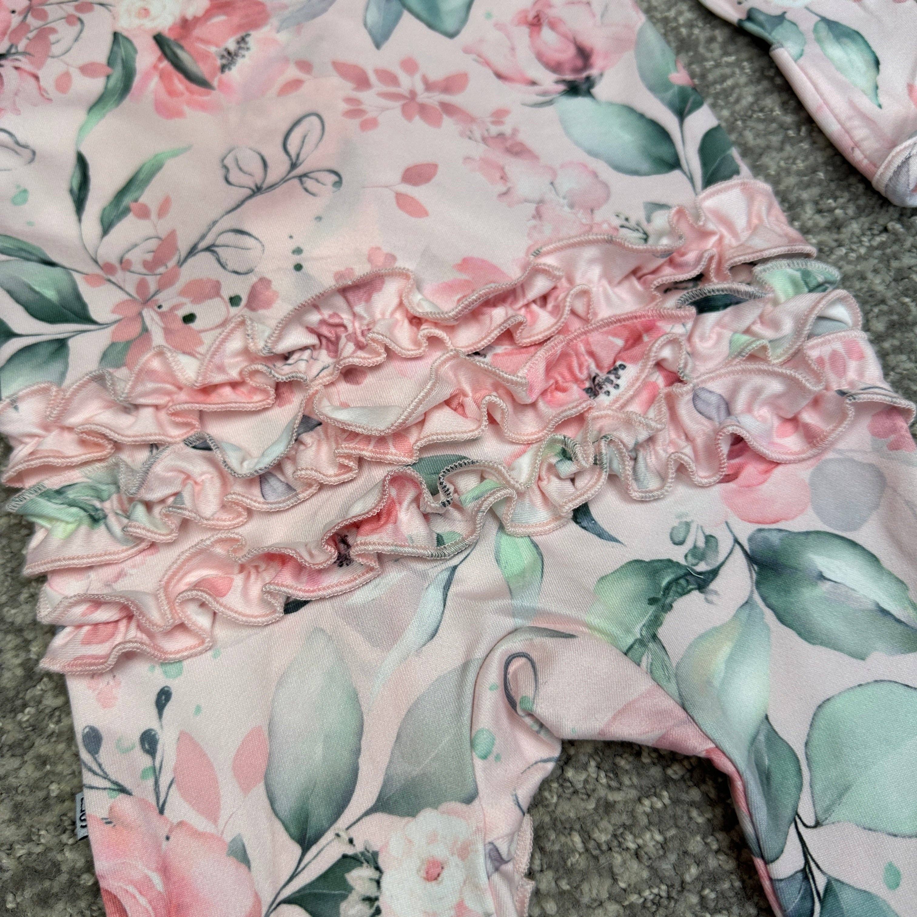 Double the Sprinkles - Wholesale Sleepsuit - Baby - Ella Baby Ruffle Pajama3