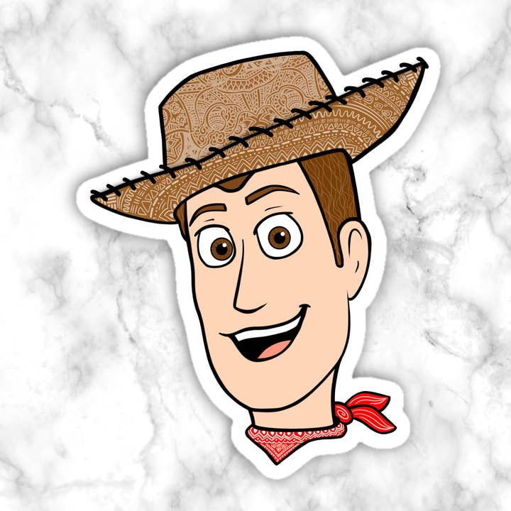 Sheriff Sticker, Kids Sticker, Toy Story for wholesale by GatikaChicShop