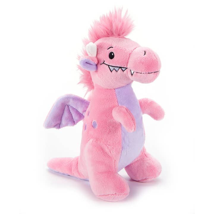 Dragão Bebé Místico Rosa Pequeno 9" (24cm) por atacado de The Petting Zoo