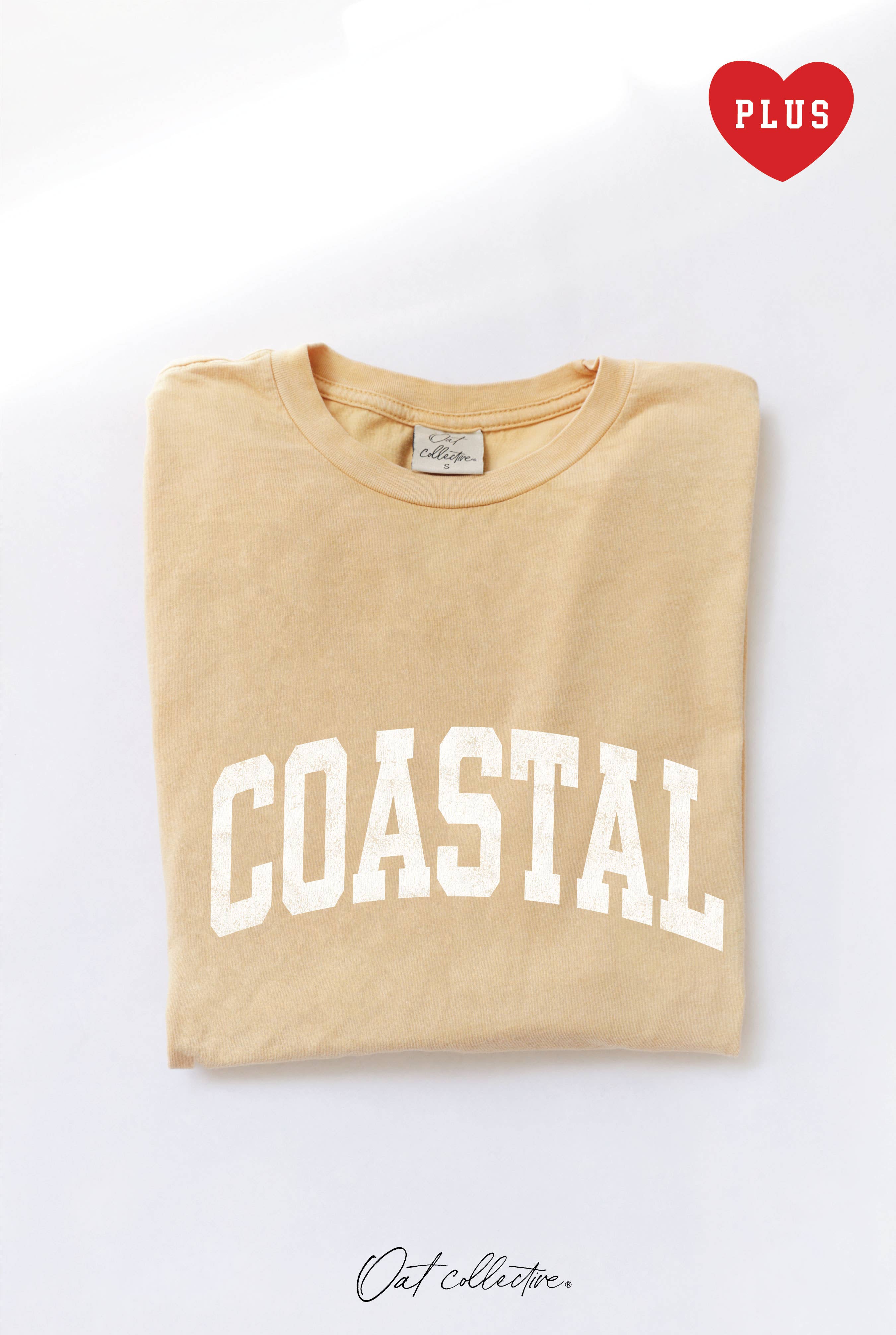 OAT COLLECTIVE - Wholesale Screen printed t-shirt – Women′s - COASTAL Plus Mineral Graphic Top16