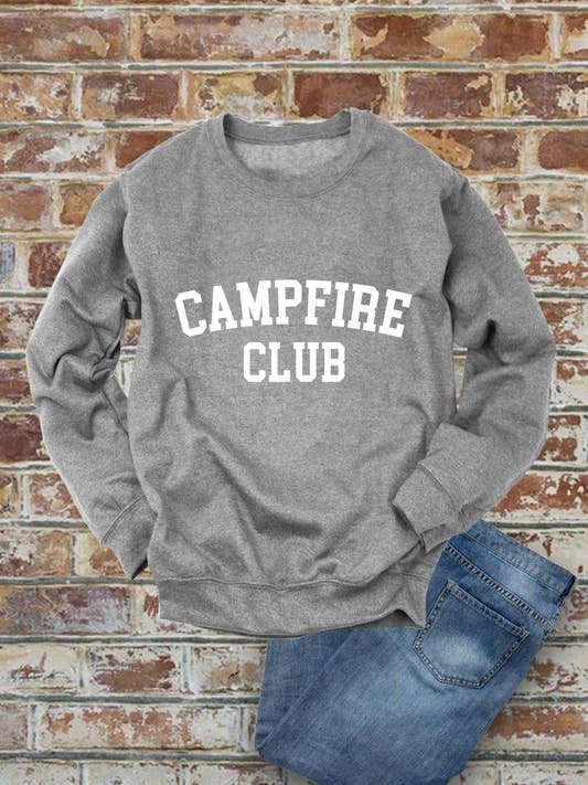 Campfire Club, Unisex Crewneck Fleece Sweatshirts for wholesale by Top Avenue
