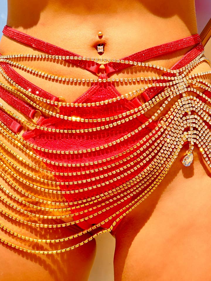 Shine Bright Skirt for wholesale by Slay Swimwear