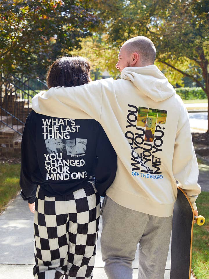 Black "CHANGE YOUR MIND" T-SHIRT for wholesale on Faire1