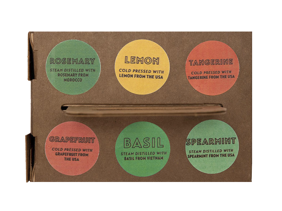 Aroma Foundry - Wholesale Essential Oil - Energy Boost Essential Oils - Pack of 61