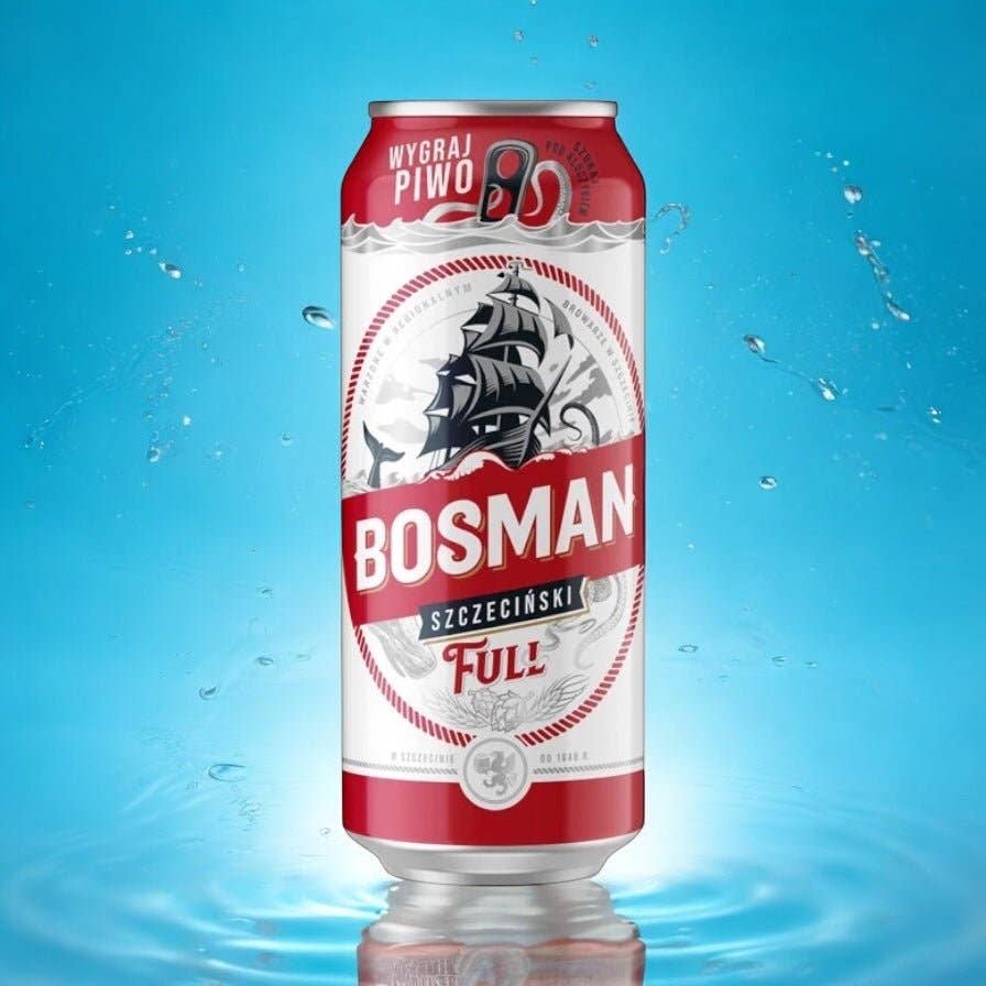 Haus der Biere Berlin - Vendita all'ingrosso Birra - Bosman Pils - Il Profondo Sapore Dalla Polonia In Lattina 0,5L1