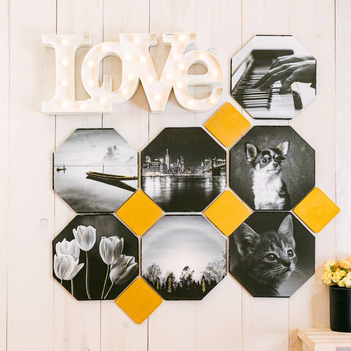 Woodpeckers Crafts - Wholesale Cutouts - Wood Octagon Cutout7