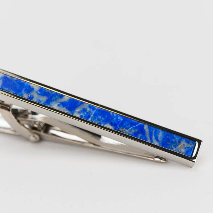 Lapis Lazuli Slipseklemme - Kort for engroshandel hos Hanhancraft