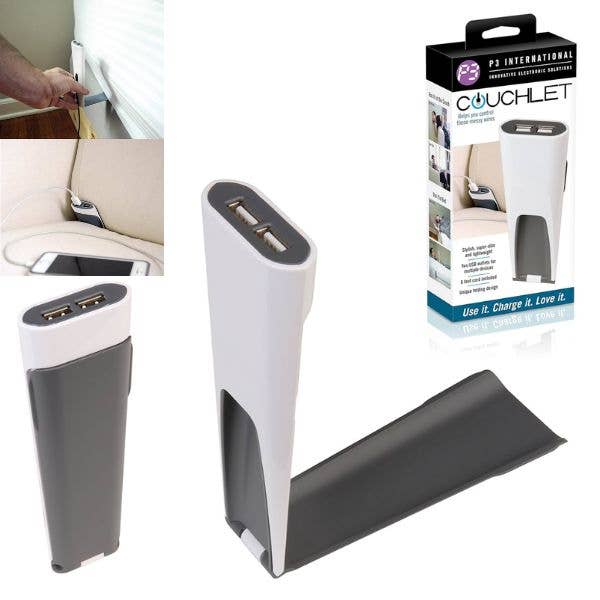 St. Louis Wholesale LLC - Wholesale Portable Charger - The Couchlet - #P3910 - CTR- USB Ports Where You Need Them