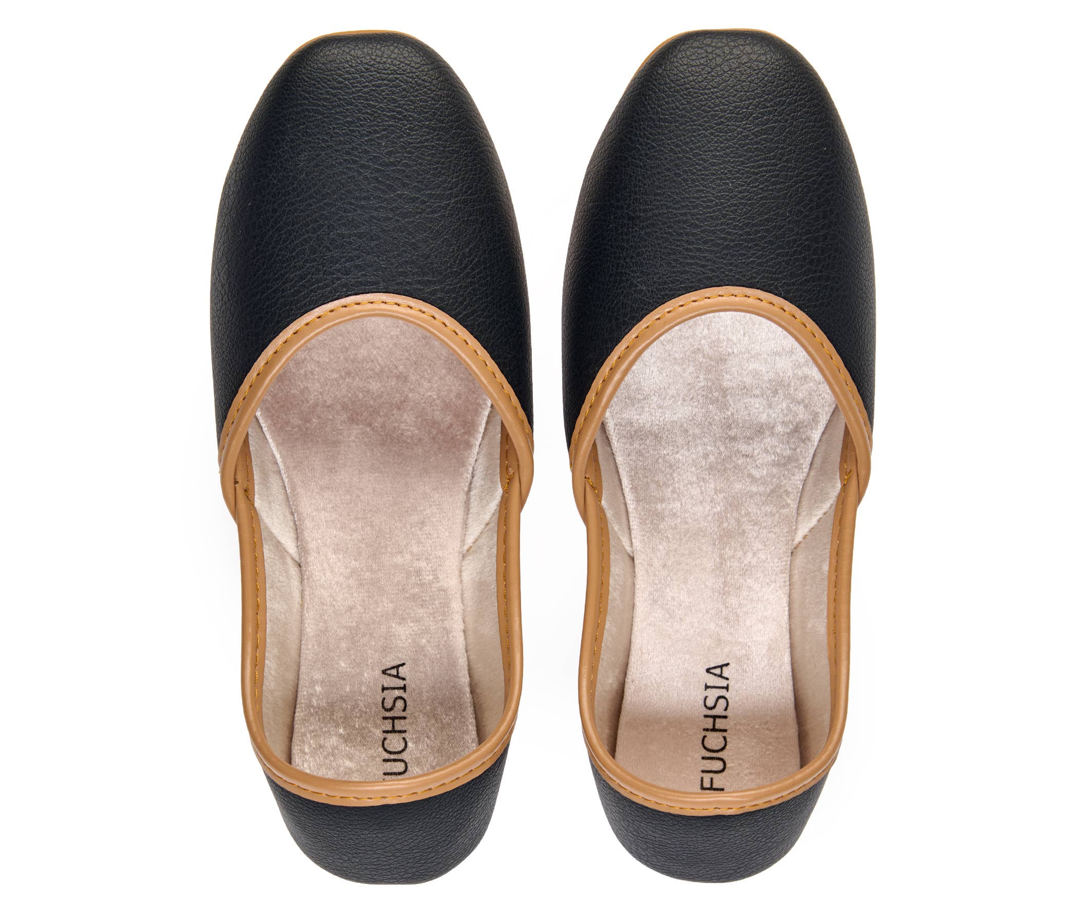 Fuchsia - Wholesale Flats - Women's - Handmade Flats in US sizes Classic Black5