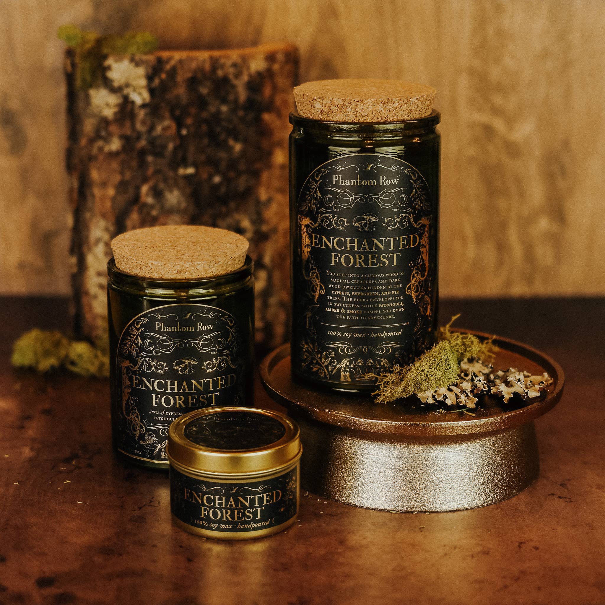 Phantom Row - Wholesale Jar/Filled Candle - Enchanted Forest | Literary & Gothic-Inspired Jar Candle7