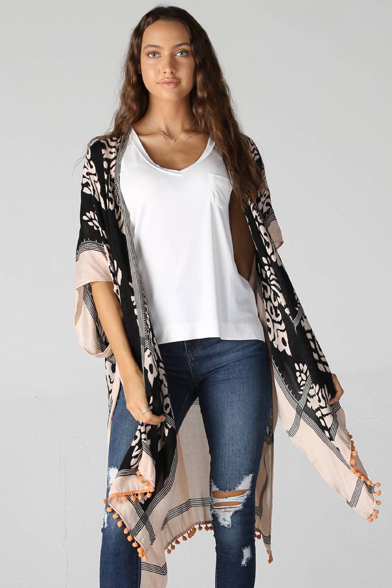 ANGIE - Vendita all'ingrosso Kimono - Donna - X2W48-BR9624