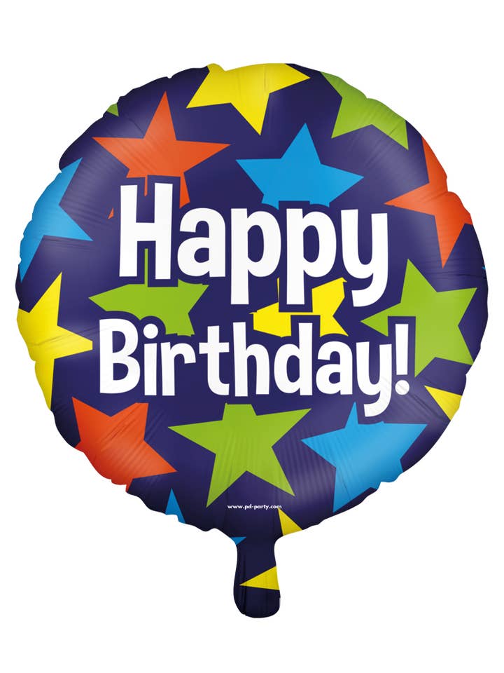 Foil balloons - Happy birthday for wholesale by PD Party