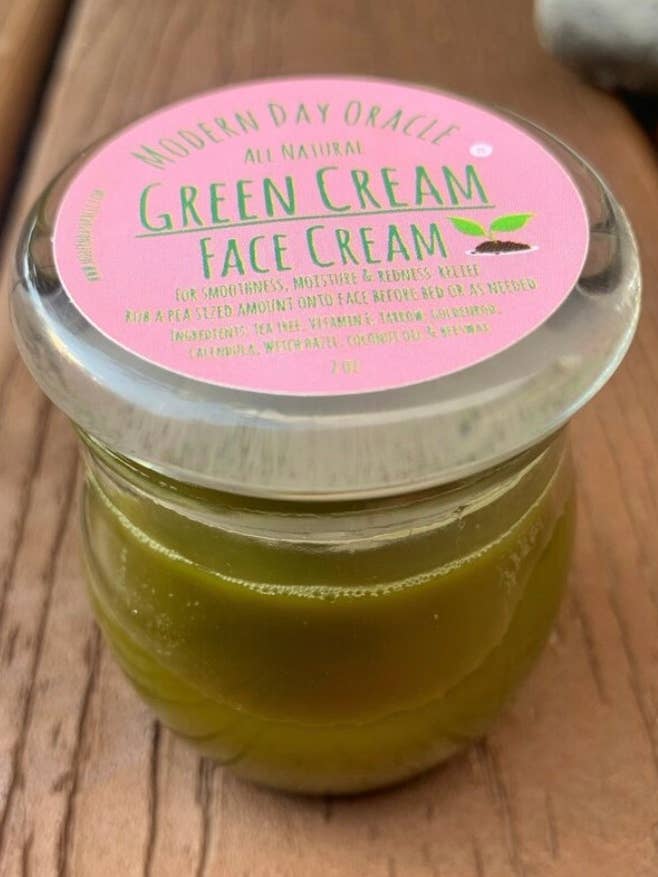 Green Cream Face Cream for wholesale by Modern Day Oracle
