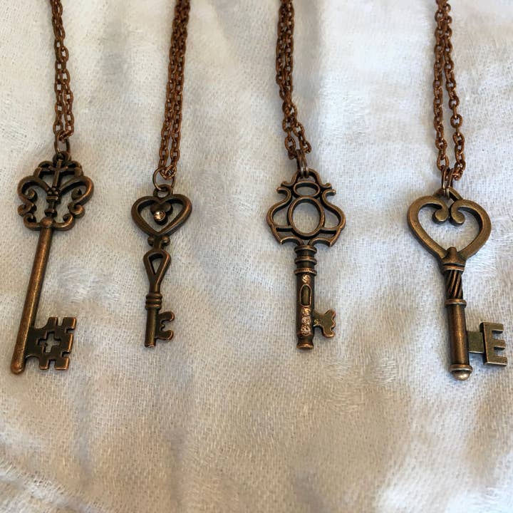 Antique Mystery Key Group B for wholesale by The Atlas Rose And Key