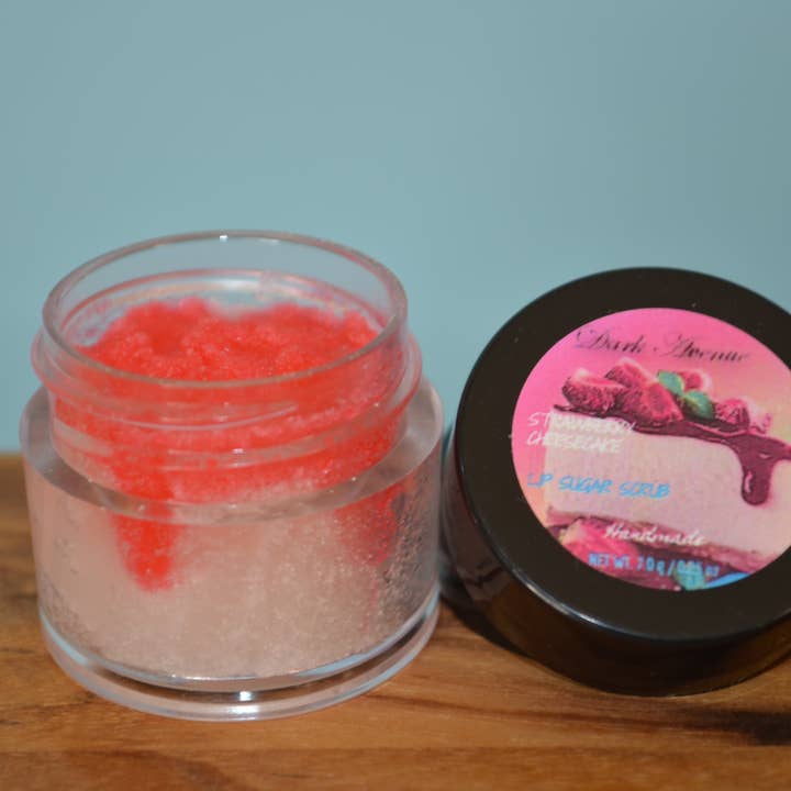 Strawberry Cheesecake Lip Sugar Scrub for wholesale by Dark Avenue