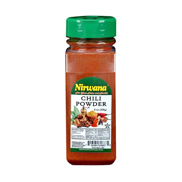 Nirwana Premium Red Chili Powder – 8oz & 16oz Jars for wholesale by Kings Group Distribution