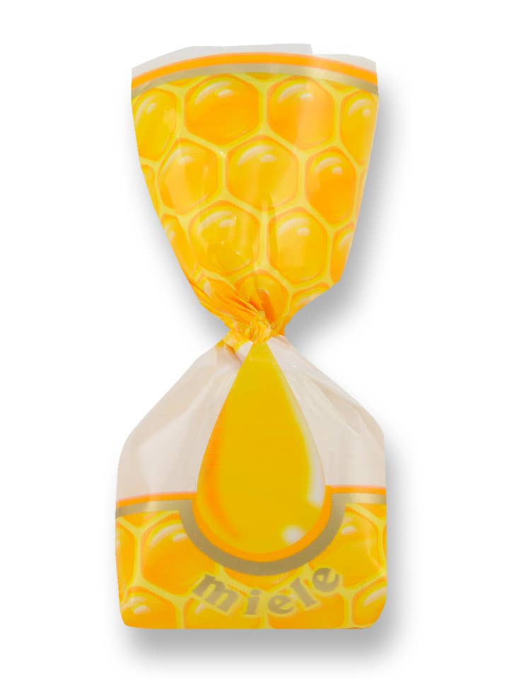 Italian Honey Filled Hard Candy 2.2 lb. (1 kilo) for wholesale by Dulcefina Chocolate and Sweets