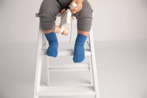 squid socks – wholesale Strumpor - Baby – Colby - Halkfria babystrumpor i ljusblå, kobolt, marinblå 6