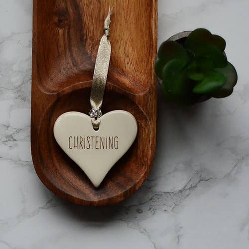 Dimbleby Ceramics - Vente Jeton/pièce de collection - Coeurs religieux en céramique0