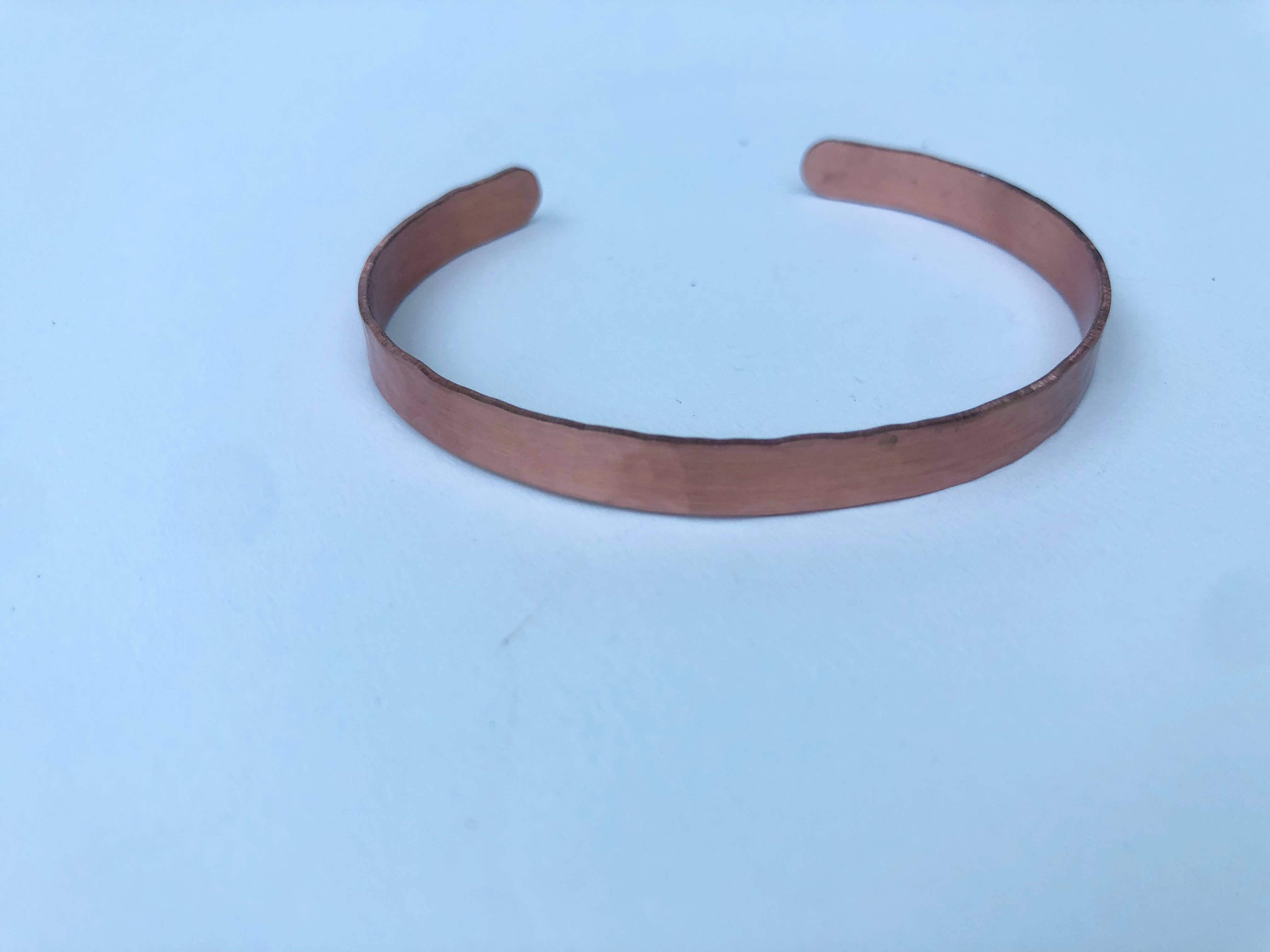 Rising Dawn Boutique - Wholesale Cuff Bracelet - Skinny copper hammered cuff1