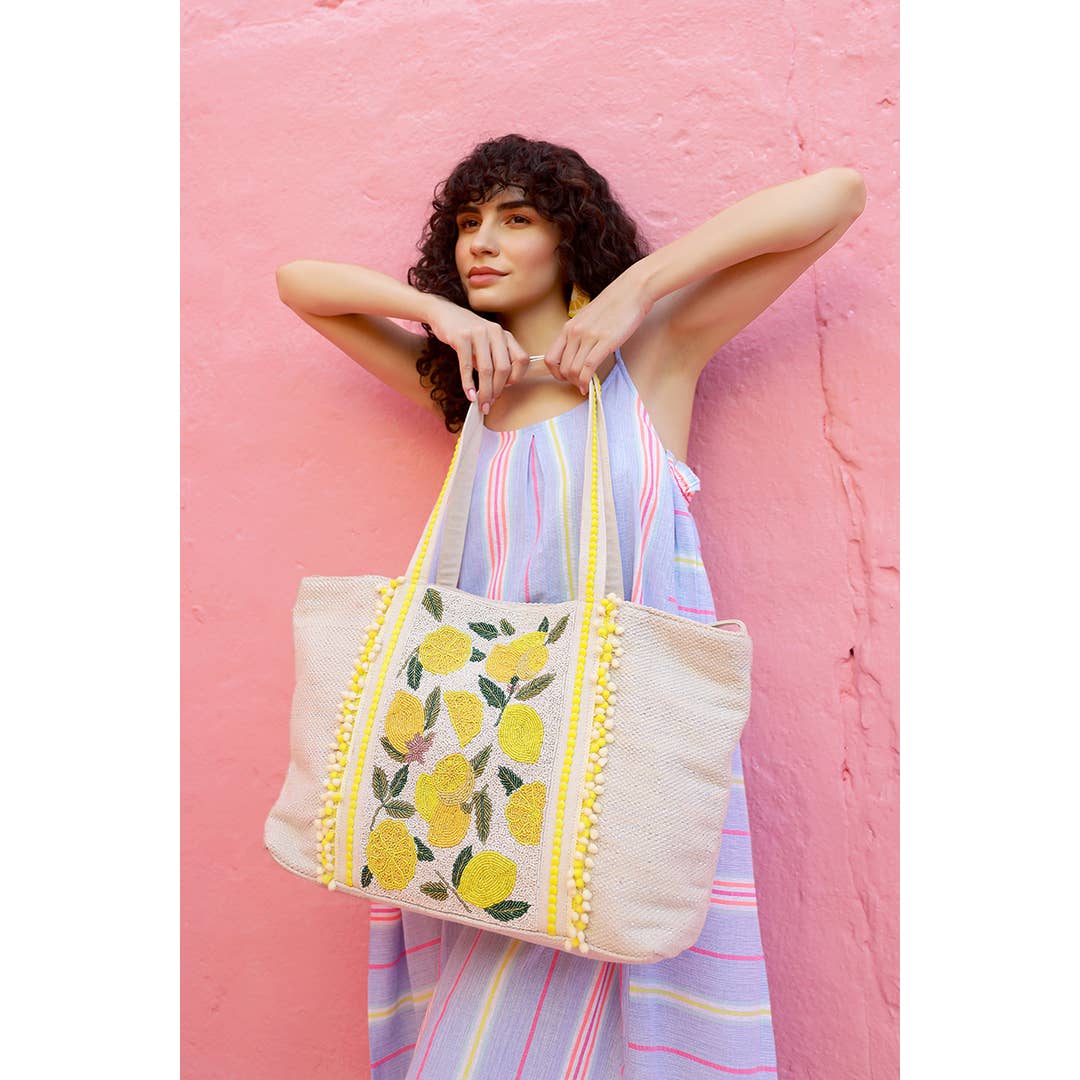 Make Lemonade Tote for wholesale by America & Beyond