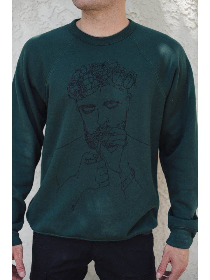 Preston And James - Wholesale Graphic Sweatshirt - Men's - Ciggy Sweatshirt4