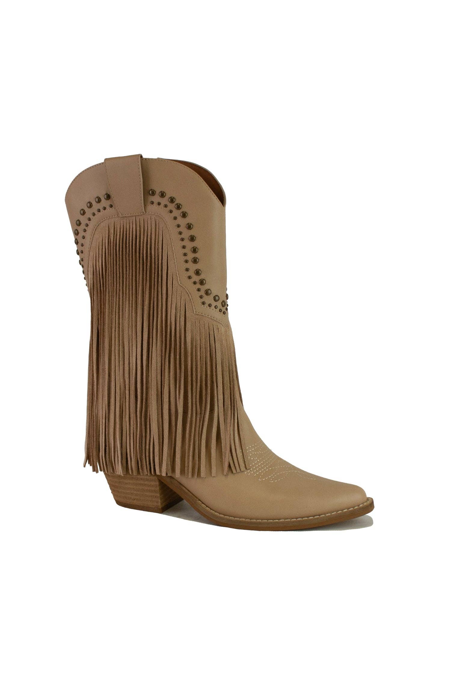 BEAST FASHION - Wholesale Cowboy Boots - Women's - ADELA-38 Fringe Western Boots13