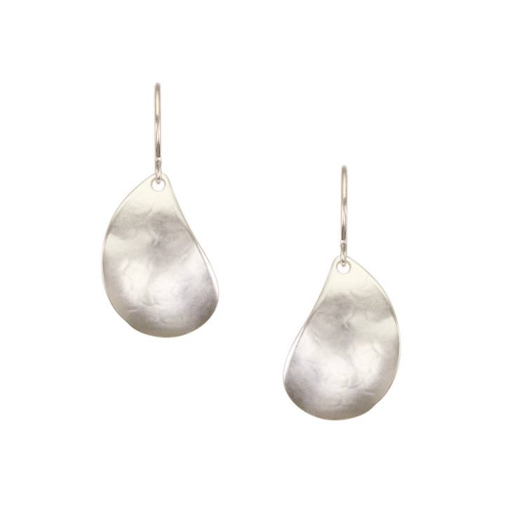 Small Paisley Wire Earrings for wholesale by Marjorie Baer