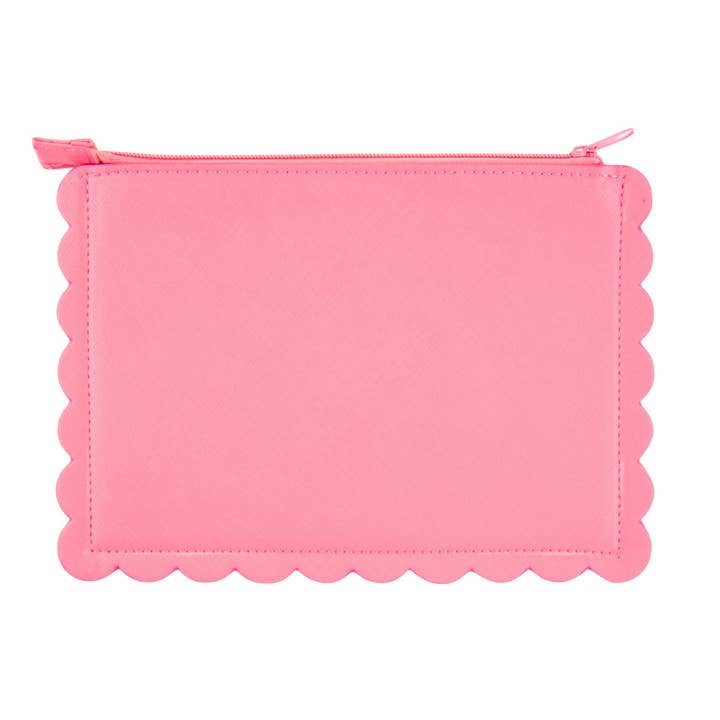 Mainstreet Collection - Wholesale Pouch - Women's - SCALLOP CROSSHATCH POUCH PREPACK