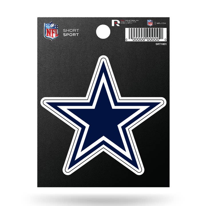 Rico Industries - Wholesale Sticker - Dallas Cowboys Short Sport Decal0
