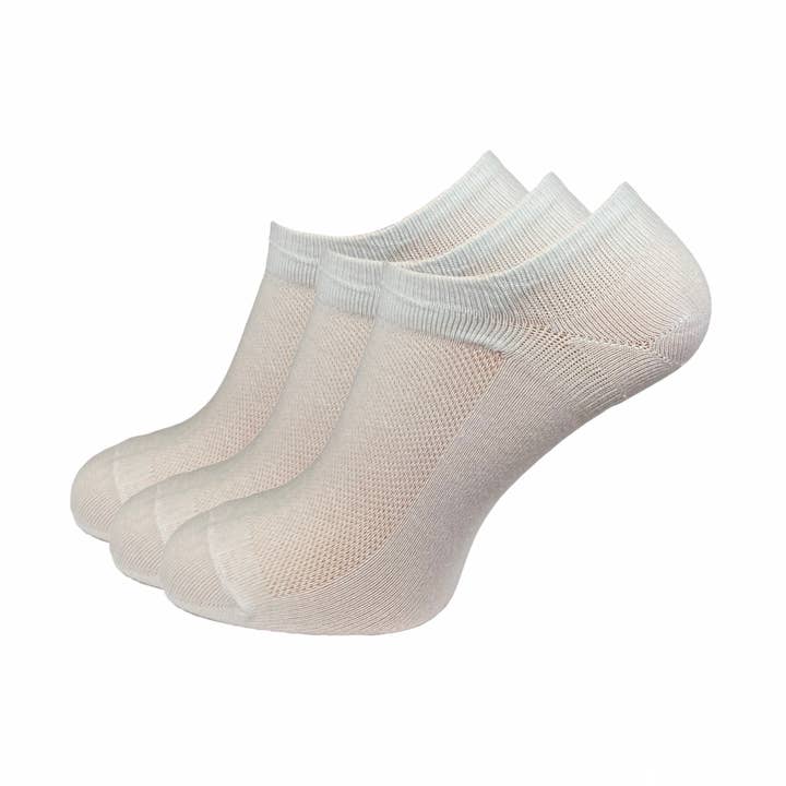 Breathable sneaker socks, pack of 3 for wholesale by Jarun