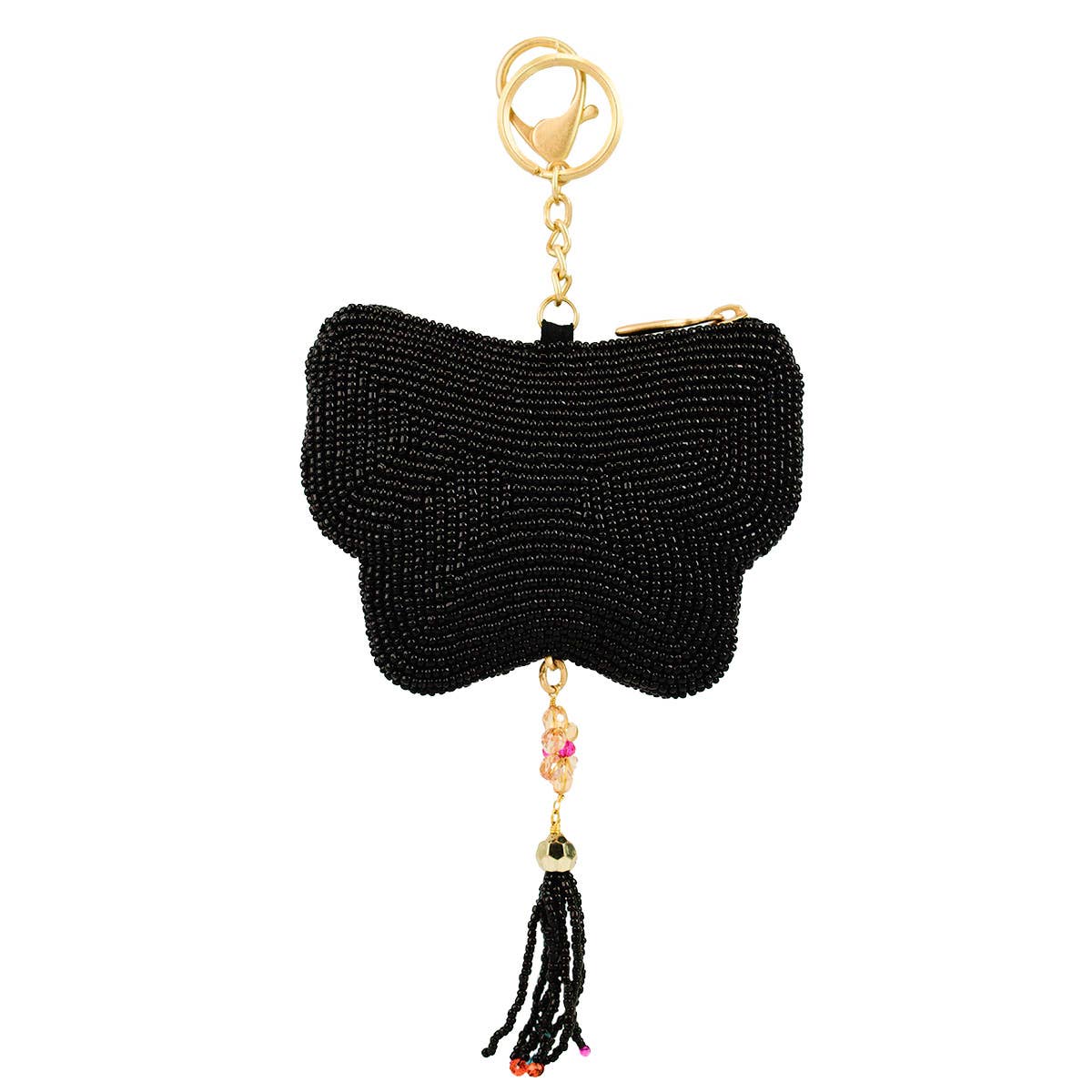 Mary Frances Accessories - Wholesale Coin Purse - Women's - Flight of Fancy Butterfly Beaded Coin Purse3