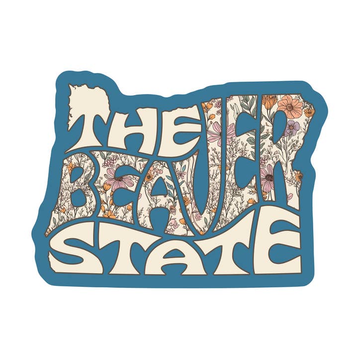 Oregon Portland Bend Eugene Salem High Quality Vinyl Sticker for wholesale by Juju and Moxie