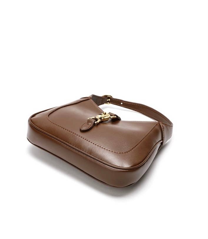 Sook Stainable - Wholesale Top Handle Bag - Women's - Genuine Leather Saddle Hand Shoulder Bag3