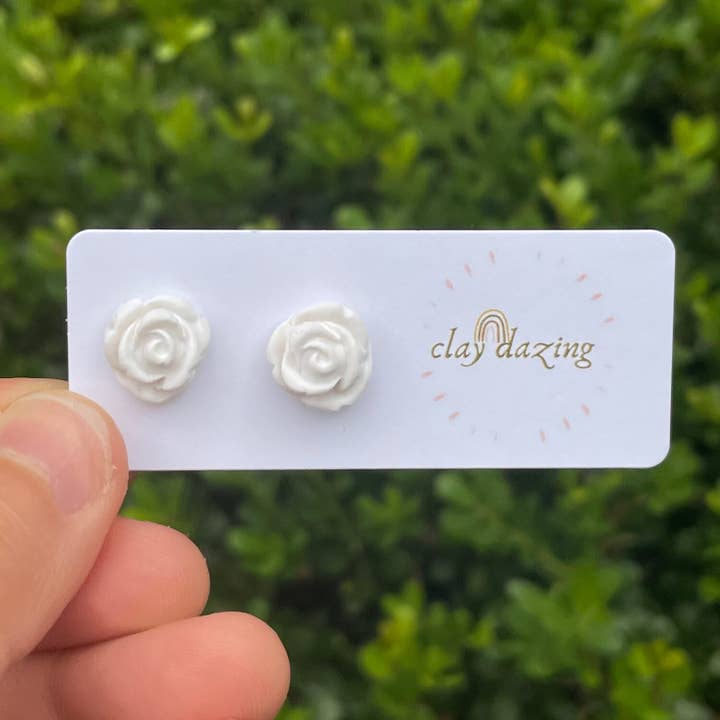 Rosy Studs for wholesale by Clay Dazing