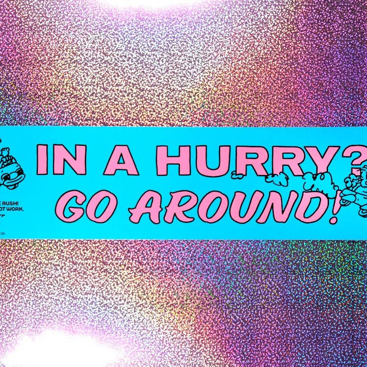 Day Off Ltd. - Wholesale Sticker - Go Around Bumper Sticker2