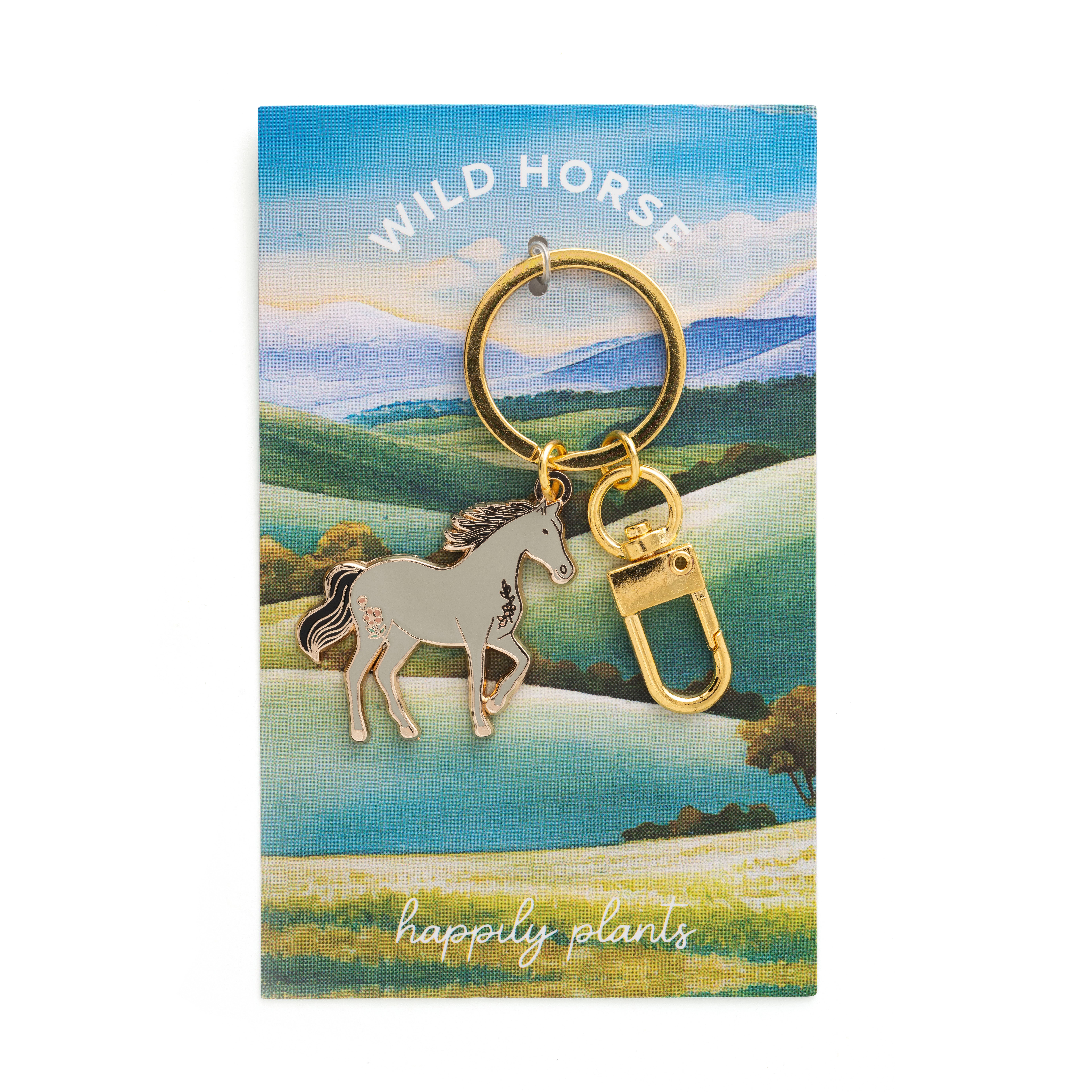 Happily Plants - Wholesale Keychain - Women's - Horse Keychain & Bag Charm, Animal Western Cowgirl Gift3