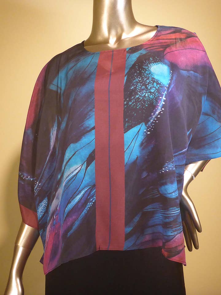 Purple Passion Short Top for wholesale by Cocoon House LLC