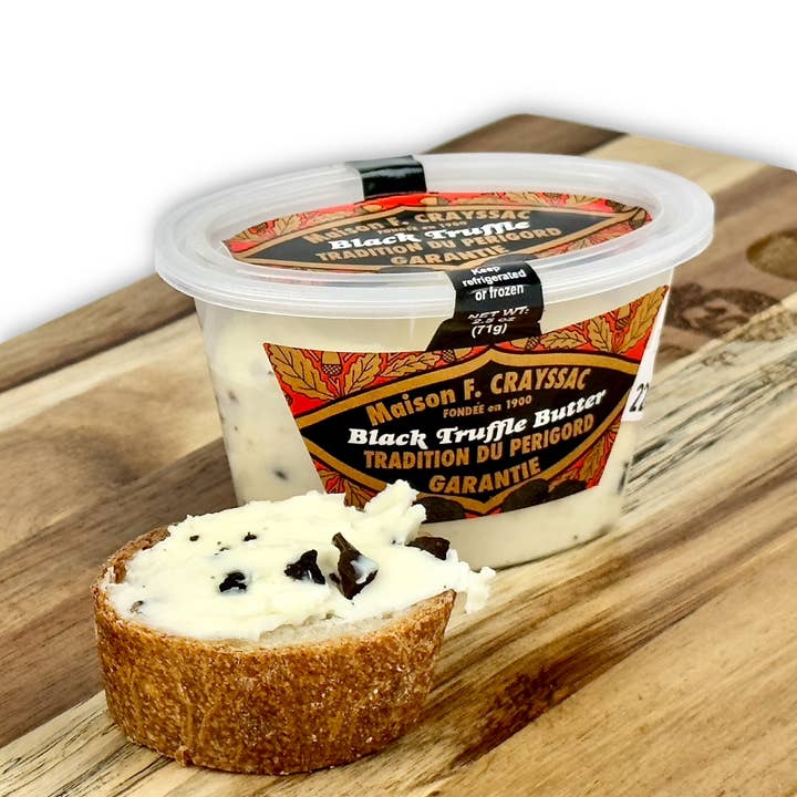 Angel's Salumi & Truffles - Wholesale Butter - Black Truffle Butter (2.5oz)2