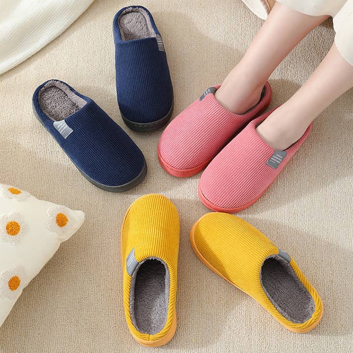 ACCITY - Wholesale Slippers - Women's - MINIMALIST WARMIES SLIPPERS BEDROOM SLIPPERS_CWSHS02659