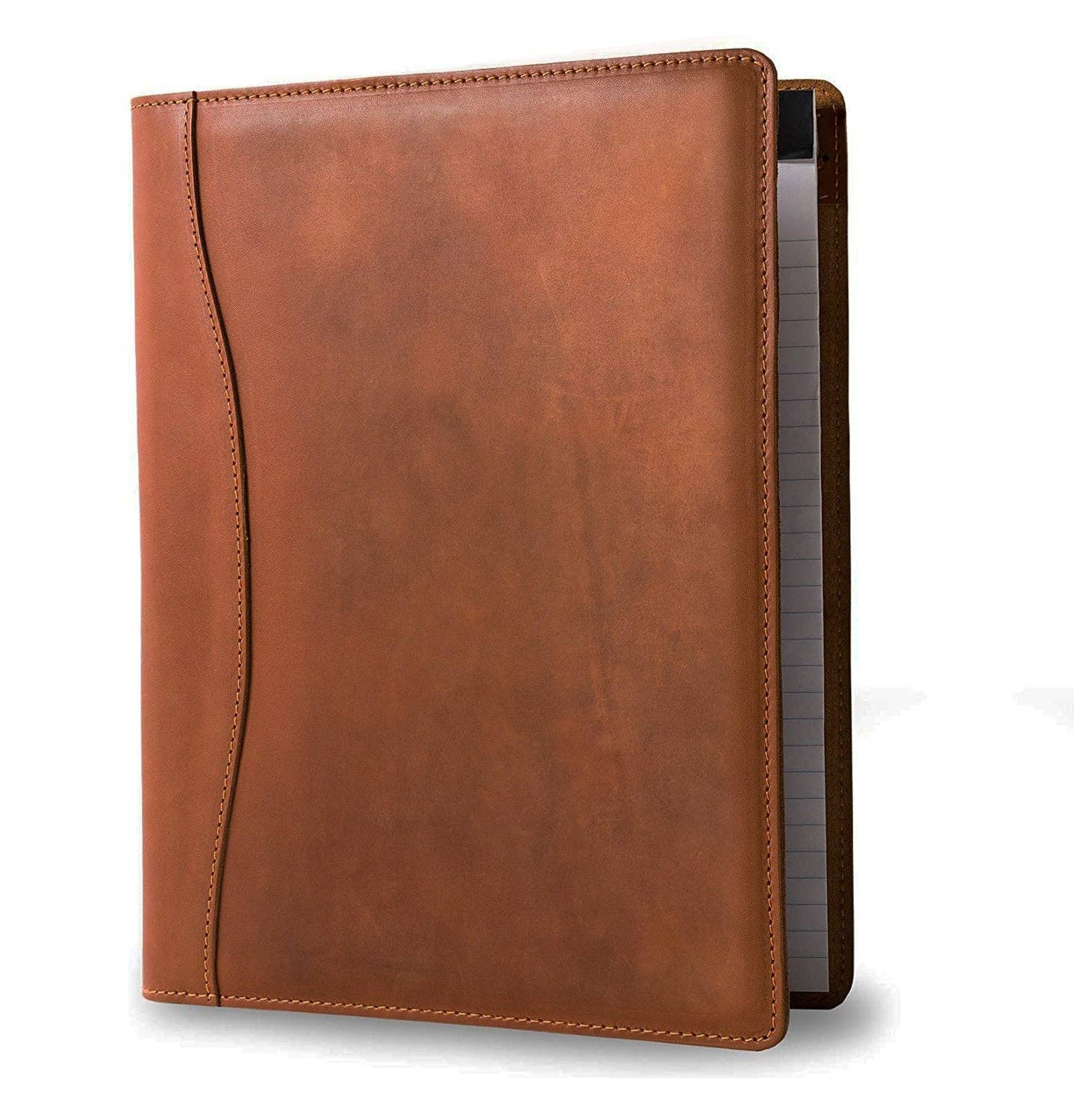 Steel Horse Leather - Wholesale Journal Cover - Falit Leather Folio | Handmade Leather Padfolio4
