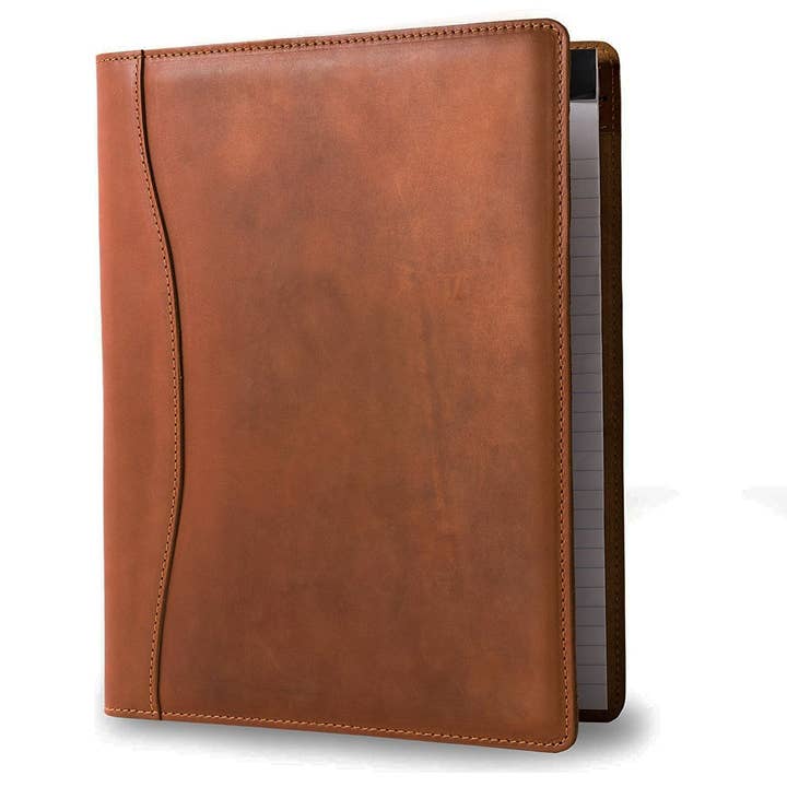 Steel Horse Leather - Wholesale Journal Cover - Falit Leather Folio | Handmade Leather Padfolio4