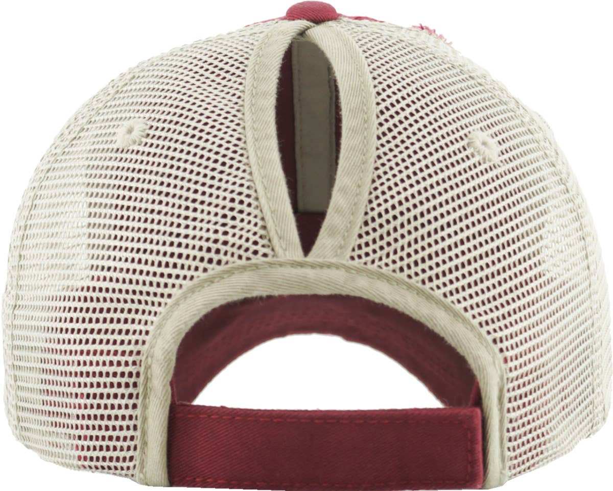 KBETHOS – Boné de beisebol - Mulher por atacado – Boné ajustável de malha com abertura para rabo de cavalo67