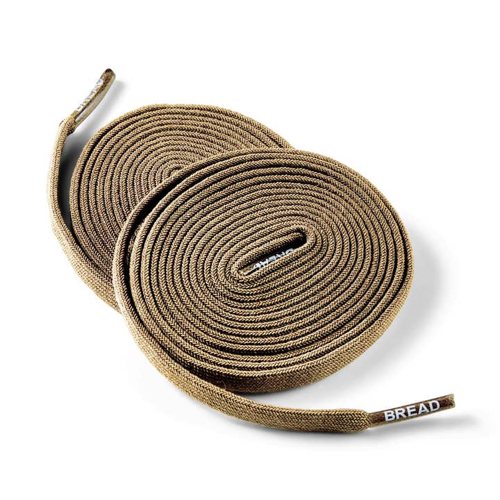 Bread Elastic Shoelaces - Coyote Brown for wholesale by Bread