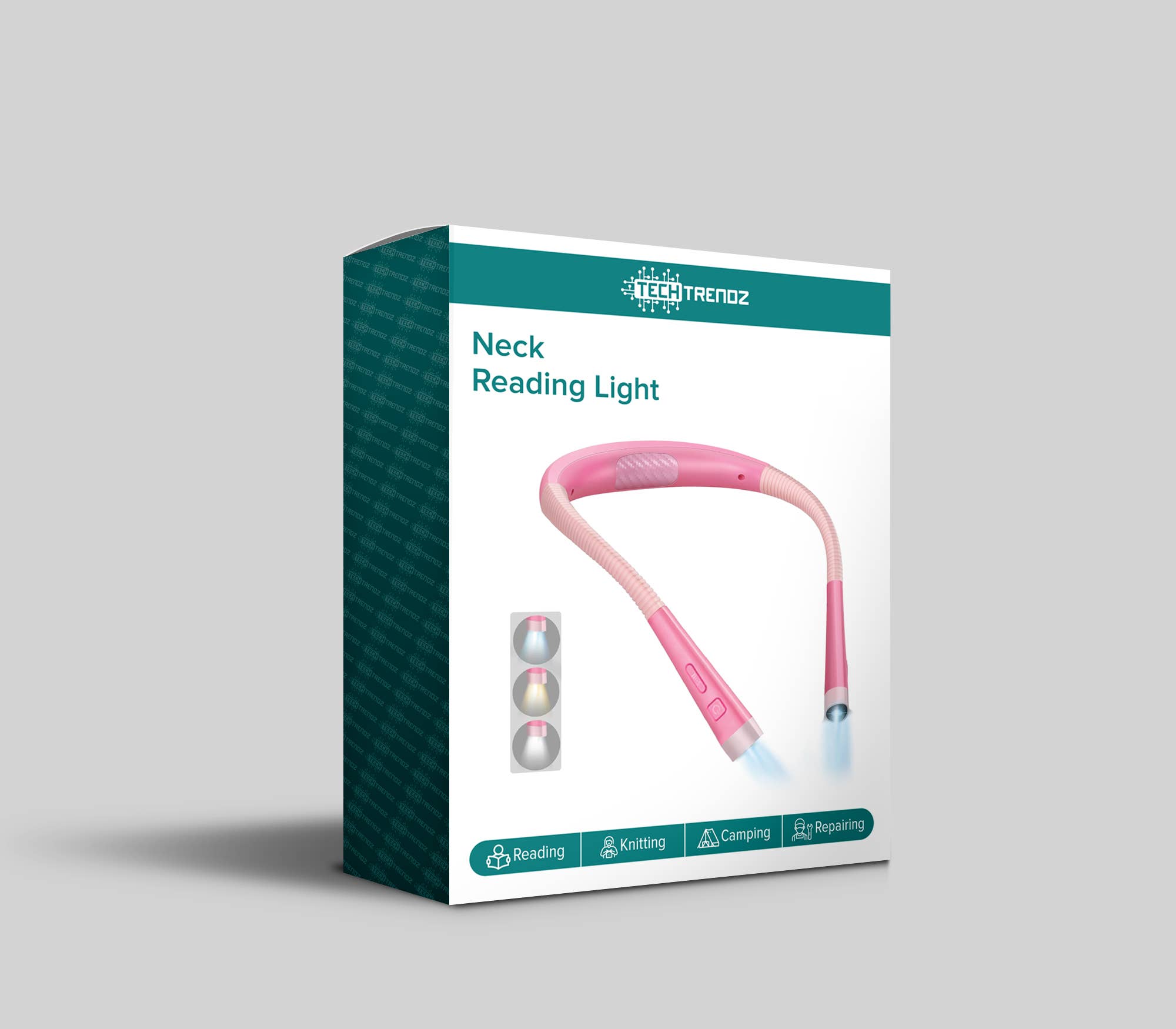 Tech Trendz - Venta al por mayor Lámpara de lectura - Lámpara de cuello multifuncional para leer4