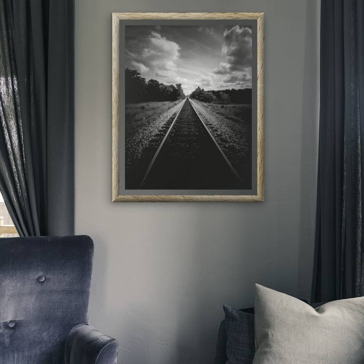 Fri Frakt Järnvägsspår Canvas 16"x24", Väggdekor för wholesale av Lisa Herigon Photography