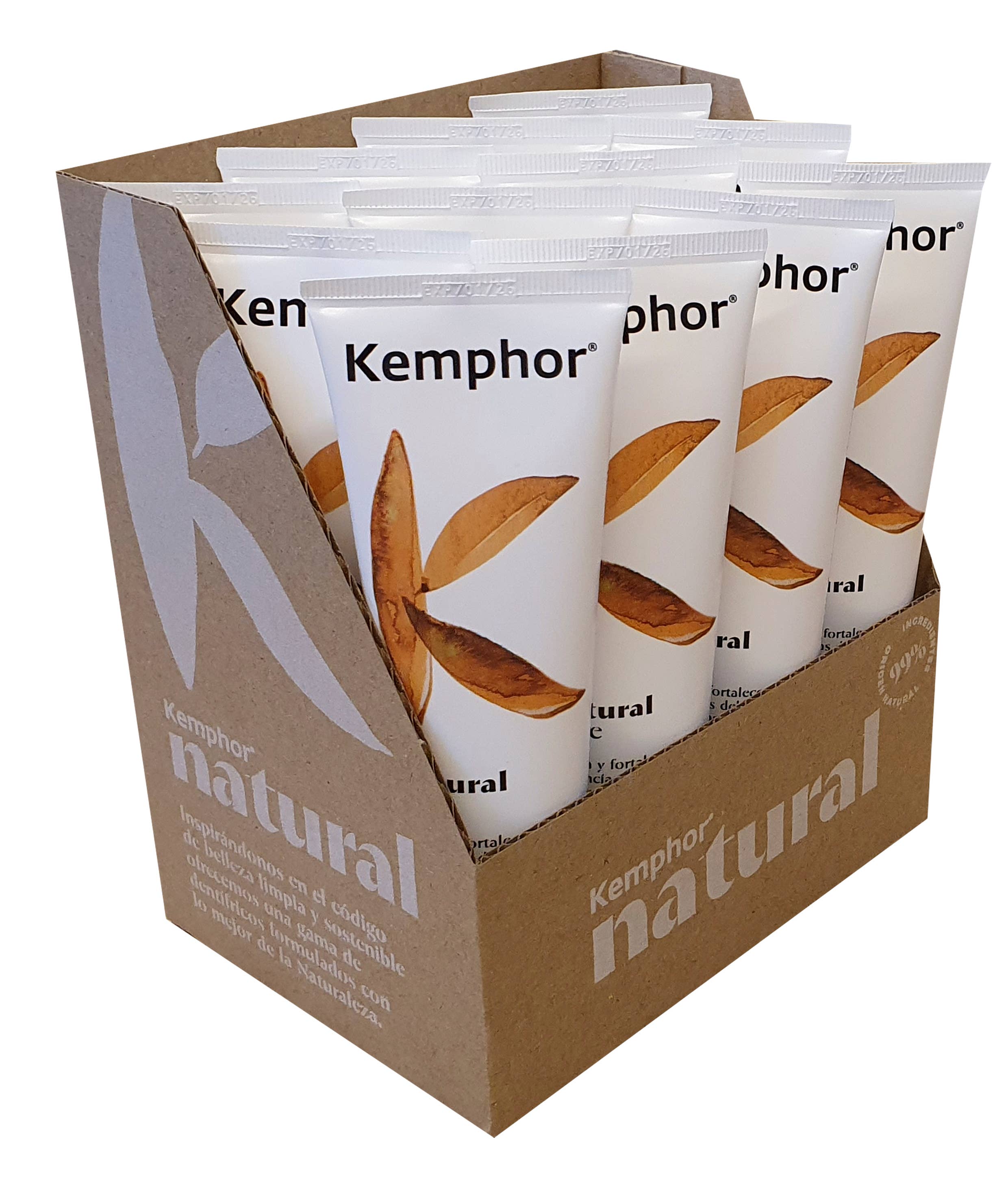 Laboratorios Verkos S.A – Pasta dentífrica por atacado – KEMPHOR Natural Care Creme Dental 100 ml4